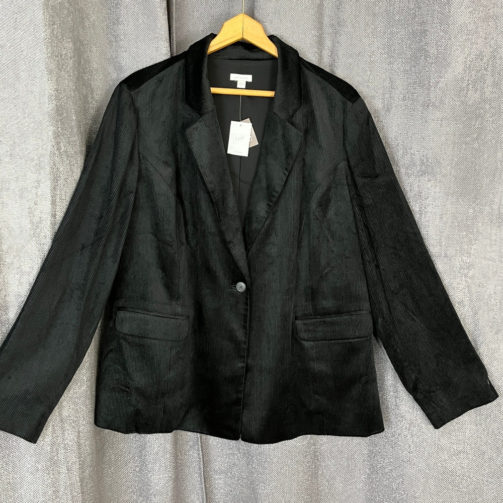 J. Jill Black Corduroy Blazer